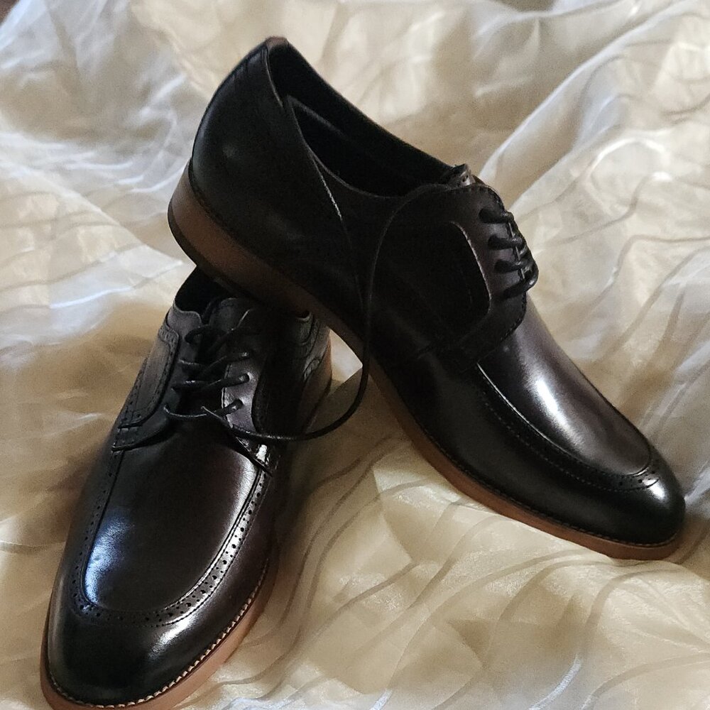 Stacy Adams Dwight Moc-Toe Oxford Mens Size 8M NIB